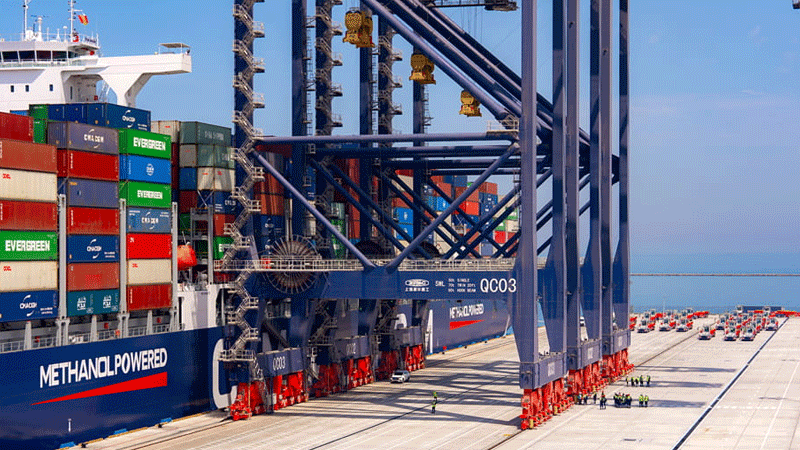 CMA CGM Iron makes historic port call at  Khalifa Port  