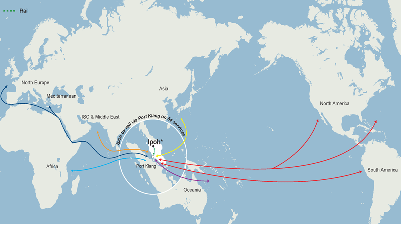 CMA CGM introduces rail intermodal solution in Malaysia