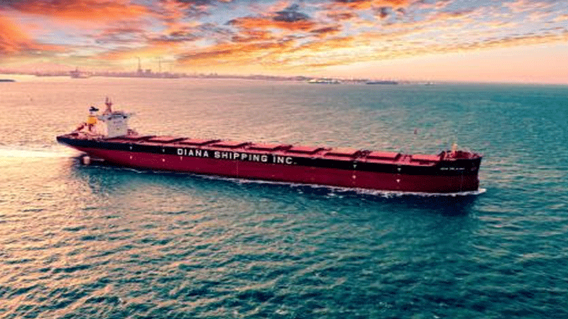 Diana Shipping announces time charter Contract with Raffles Shipping