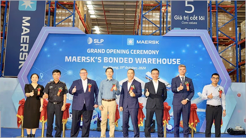 Maersk opens its first own-licensed bonded warehouse in north Vietnam