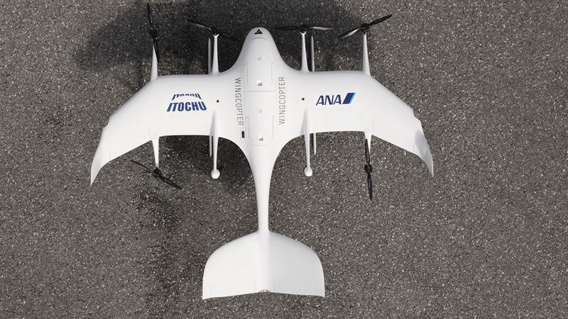 Wingcopter, ITOCHU and ANA test drone-based transport